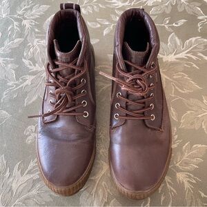 Chrome Storm 415 Work Boot - Amber.  Mens: 9*